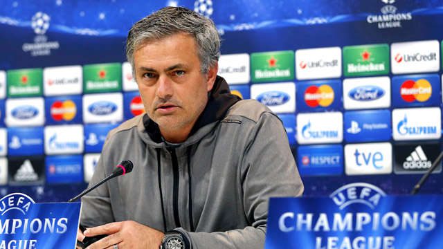 José Mourinho gives press conference in Madrid