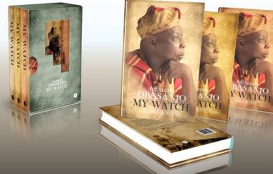  Cover of former President Olusegun Obasanjo's book.
