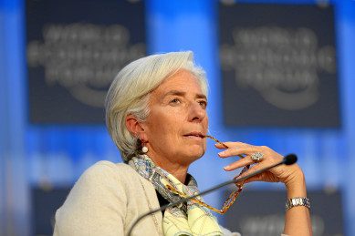 Managing Director of the International Monetary Fund, Christine Lagarde