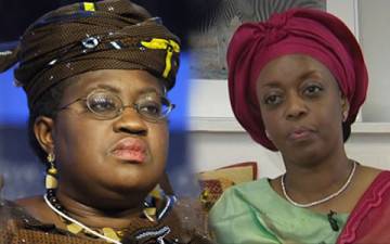 Ngozi Okonjo-Iweala and Diezani Alison-Madueke 