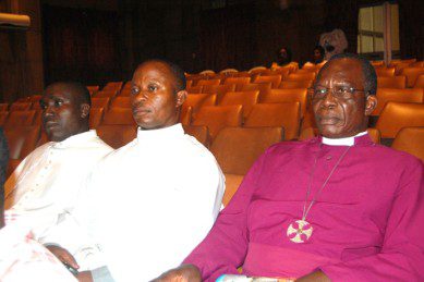 Rt. Reverend Vincent Muoghere, Bishop of Ughelli Diocese, Anglican Communion (right)