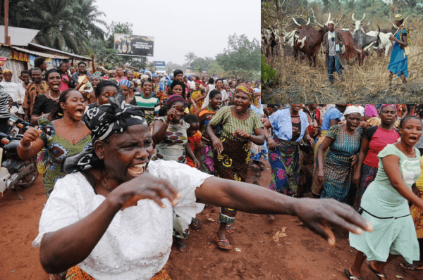 Enugu women protest killing by fulani herdsmen