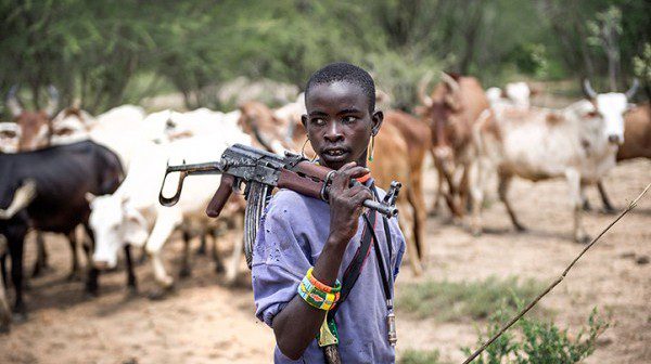 An armed Fulani herdsman