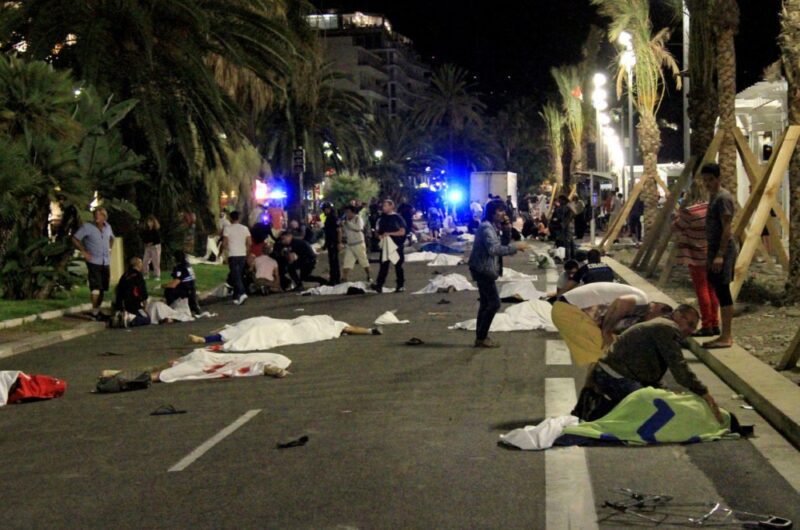 Nice, 14 July 2016, Bastille Day - A terror truck kills 84 people in the French Riviera