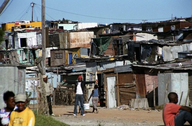 Shanty Town in South Africa