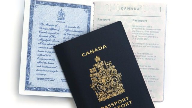 two canadian passports