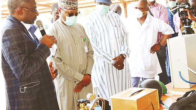 NASENI unveils made in nigeria ventilator