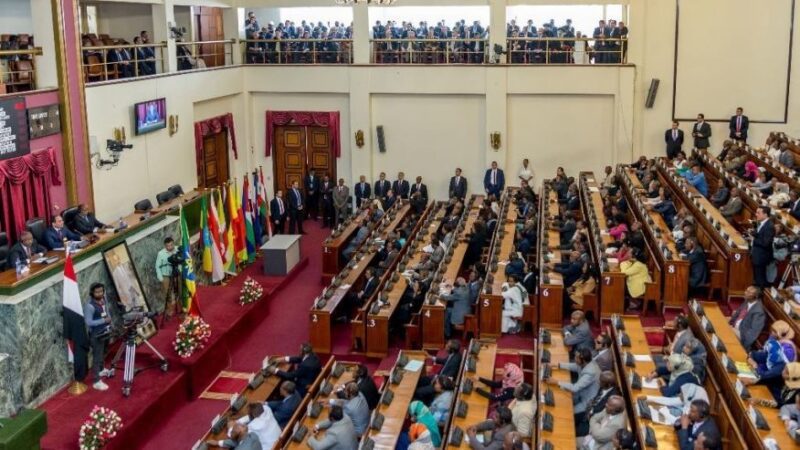 Ethiopian Parliament interior