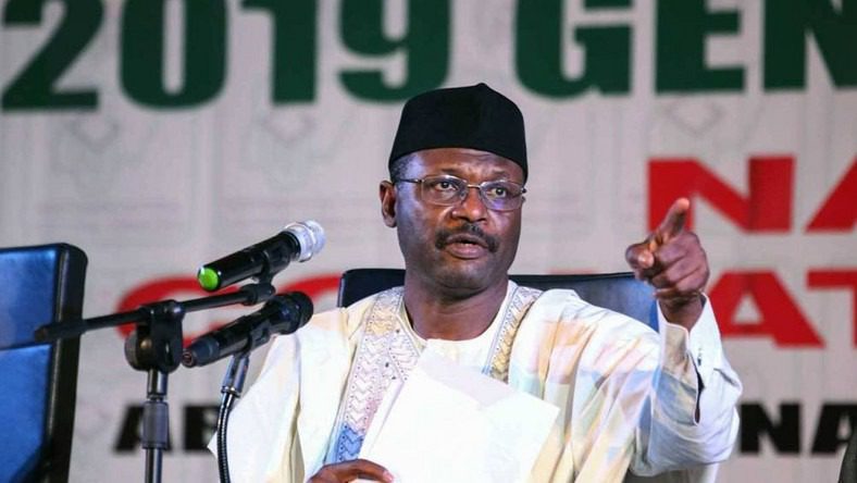 INEC Chairman Mahmoud Yakubu