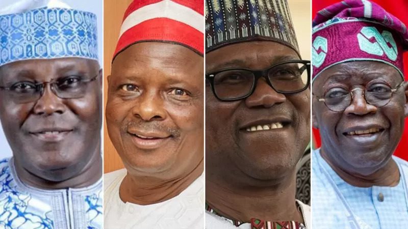 Atiku, Kwankwaso, Peter Obi and Tinubu