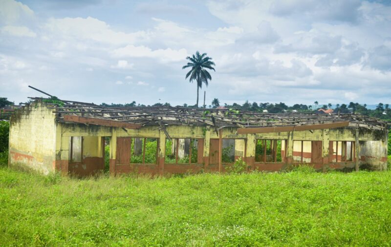 Dilapidated primary school in Osun