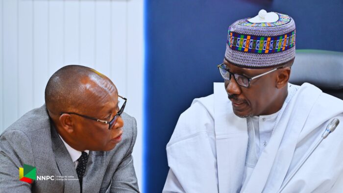 Benjamin Orji and Mele Kyari