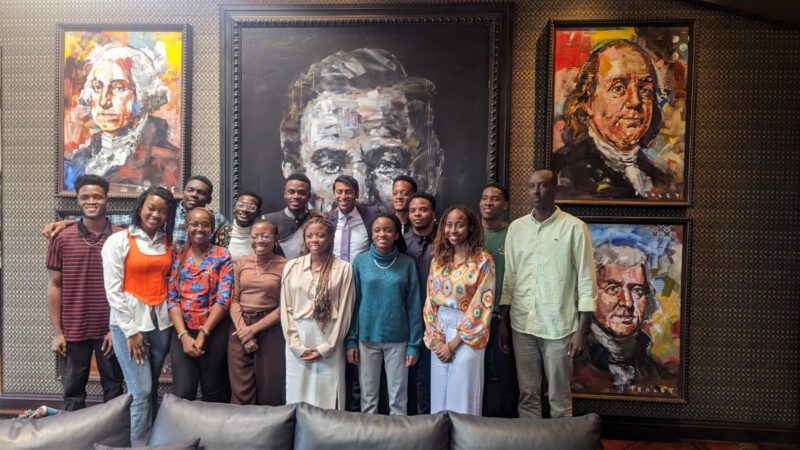 Oreoluwa Ayanfe Ayo-Fisher (Nigeria); Clare Wangari Kanja (Kenya); Stacey Garwe (Zimbabwe); Merveille Umulisa (DRC); Tito-Paris Adaobi Olisakwe (Nigeria), Waweru Michelle Wangechi (Kenya); Mutijima Ali Noble (Rwanda).