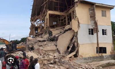 Building collapse in Nigeria
