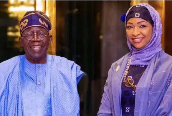 Hannatu Musawa and Tinubu