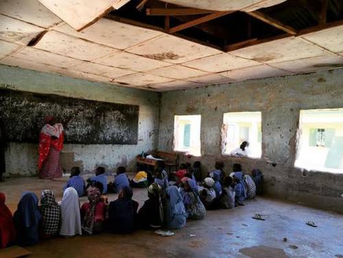 A Bauchi State primary school classroom 0