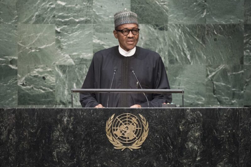 President Muhammadu Buhari addresses the United Nations General Assembly e1475128105139