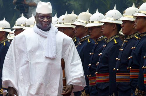 the gambia president Yahya Jammeh