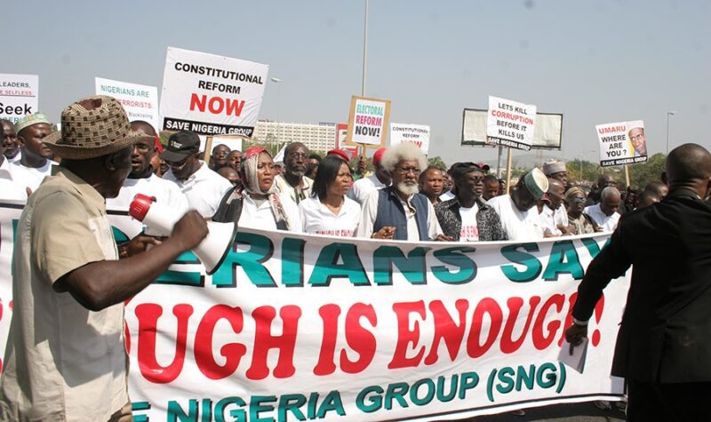 Enoug Is Enough says Nigerians