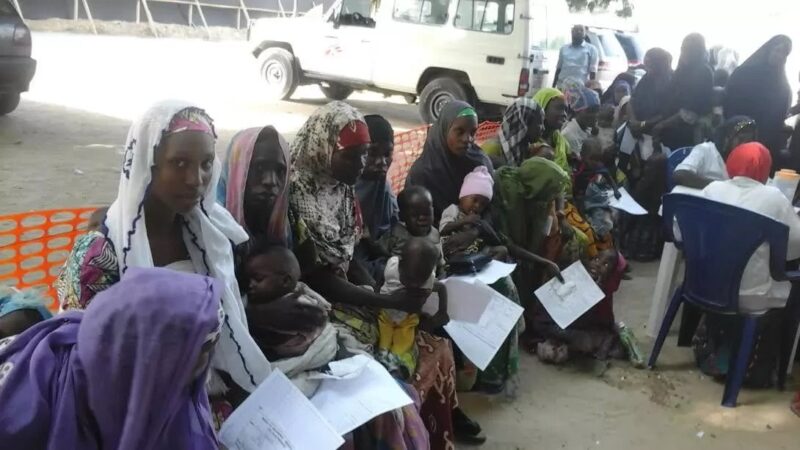 IDPs Borno Camp