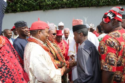 Osinbajo meet with Niger Delta Elders