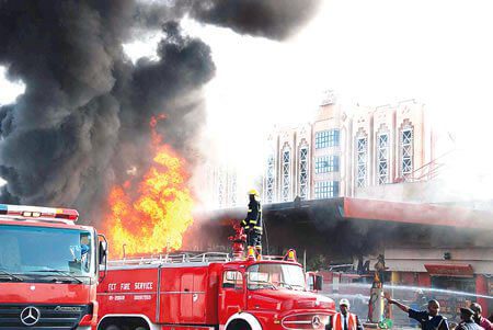 Lagos fire outbreak