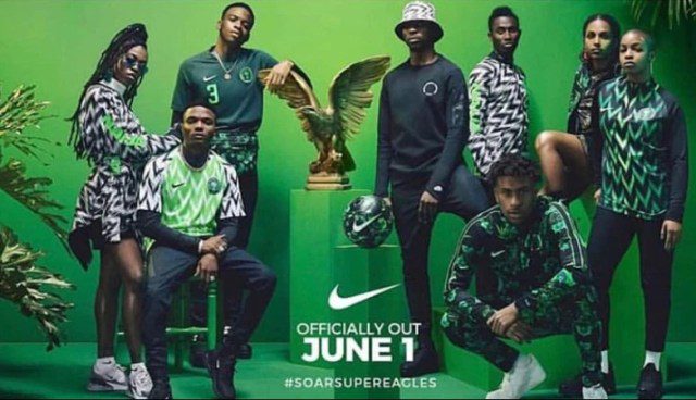 Super Eagles new jersey for russia 2018