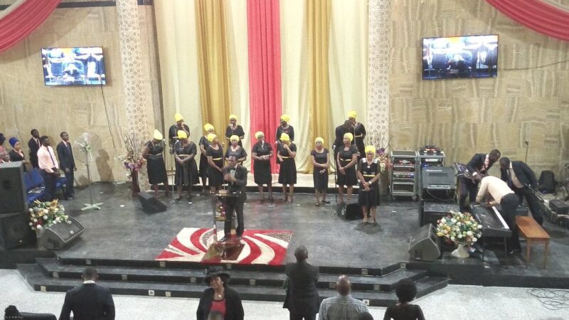 RCCG ministration by the Levites