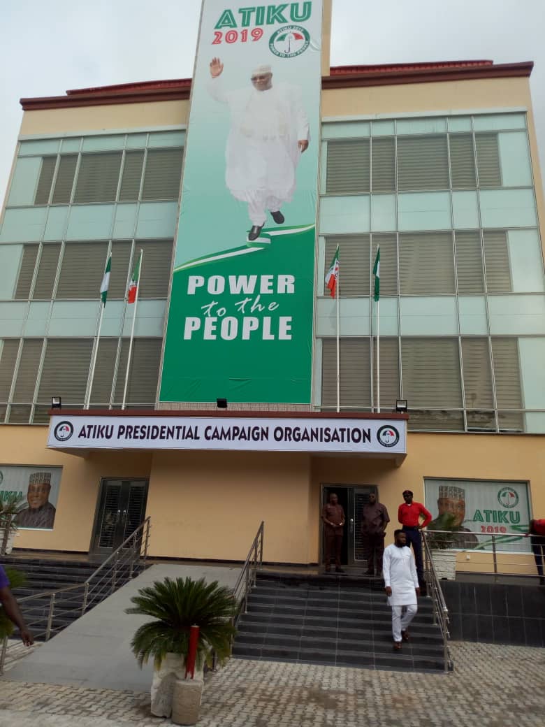 Atiku Abubakar Campaign Office Abuja