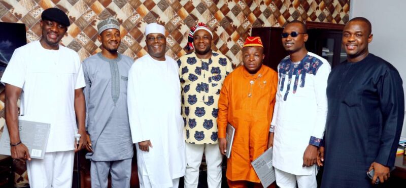 Atiku meets with leaders of Arewa Yoruba and Ohanaeze youth groups