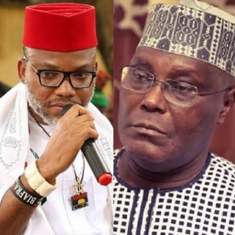 Nnamdi Kanu and Atiku