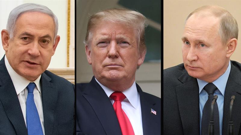 Netanyahu Trump and Putin