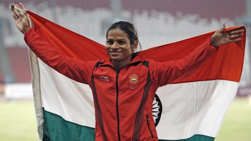 Indian athlete Dutee Chand