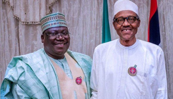 Ahmed Lawan and Buhari