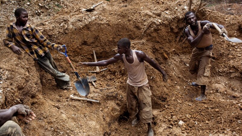 illegal mining