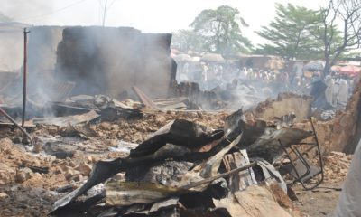 31 shops and mosques burnt in Kaduna