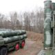 A new S 400 Triumph surface to air missile system seen near Kaliningrad Russia