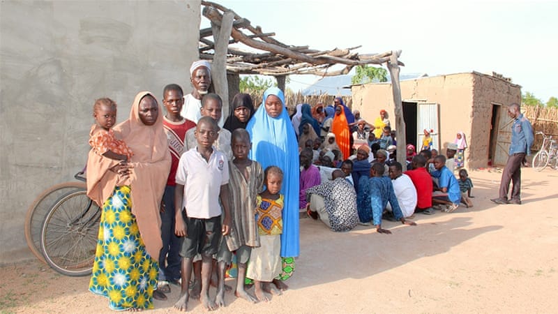 Families in villages and towns in Nigerias north have given refuge to and welcomed people fleeing