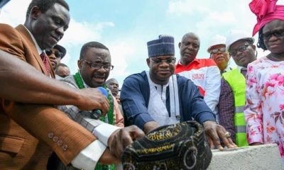 Governor Bello performs groundbreaking foundation laying ceremony for first Kogi Government House Chapel 672x400