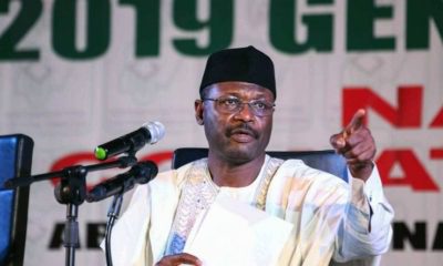 INEC Chairman Mahmoud Yakubu