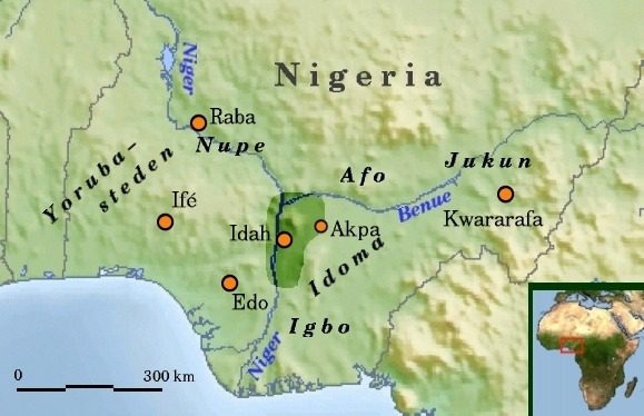 Igala map and people