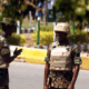 Nigerian army on highway patrol