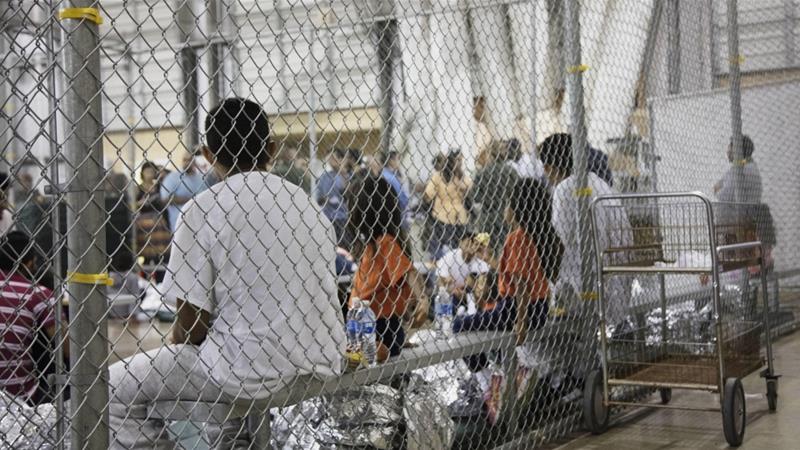 The Trump administration has faced criticism for separating families seeking asylum in the US and keeping children in detention centres