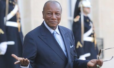 cropped Guineas President Alpha Conde is currently serving his second and under the 2010 Constitution last five year term