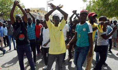 There have been protests in Dakar Senegal after the broadcast of a documentary alleging financial impropriety by Aliou Sall brother of President Macky Sall