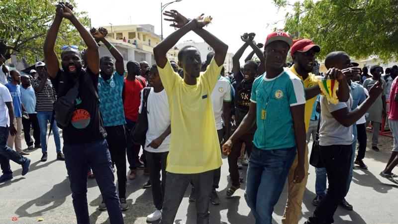 There have been protests in Dakar Senegal after the broadcast of a documentary alleging financial impropriety by Aliou Sall brother of President Macky Sall