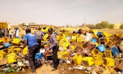 Kano state hisbah board destroys beers