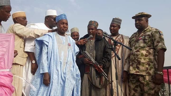 Leader of the Katsina state bandits giving conditions for negotiation