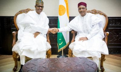 President Buhari and President Mahamadou Issoufou