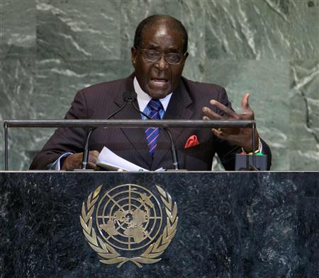 Robert Mugabe at the UNGA